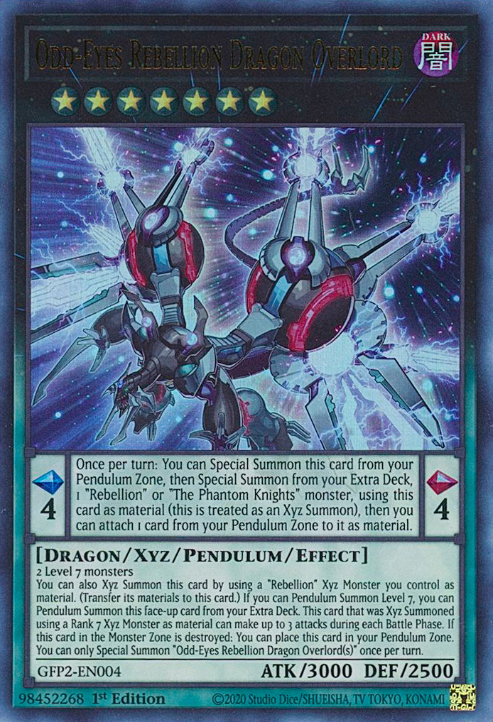 Odd-Eyes Rebellion Dragon Overlord [GFP2-EN004] Ultra Rare | Mega City Incorporated