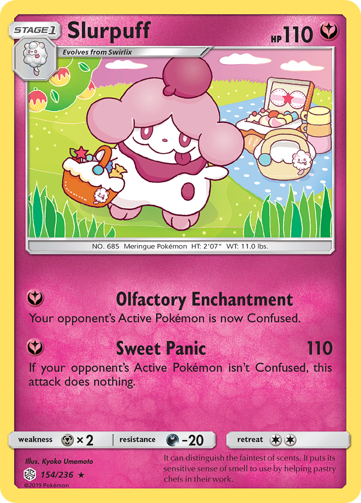 Slurpuff (154/236) [Sun & Moon: Cosmic Eclipse] | Mega City Incorporated