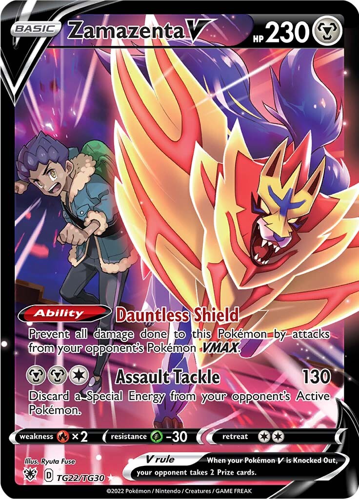 Zamazenta V (TG22/TG30) [Sword & Shield: Astral Radiance] | Mega City Incorporated