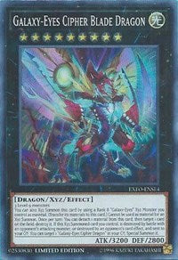 Galaxy-Eyes Cipher Blade Dragon [EXFO-ENSE4] Super Rare | Mega City Incorporated