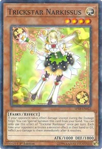 Trickstar Narkissus (Starfoil) [SP18-EN023] Starfoil Rare | Mega City Incorporated