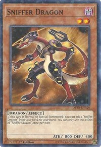 Sniffer Dragon (Starfoil) [SP18-EN026] Starfoil Rare | Mega City Incorporated