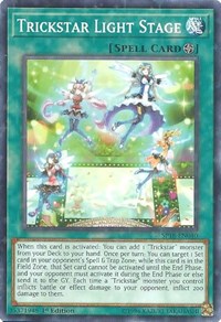 Trickstar Light Stage (Starfoil) [SP18-EN040] Starfoil Rare | Mega City Incorporated