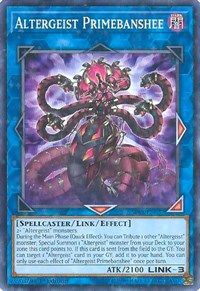 Altergeist Primebanshee (Starfoil) [SP18-EN037] Starfoil Rare | Mega City Incorporated