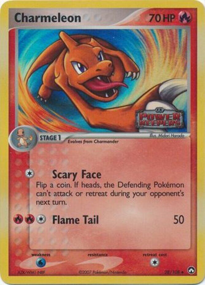 Charmeleon (28/108) (Stamped) [EX: Power Keepers] | Mega City Incorporated