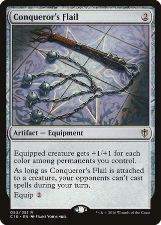 Conqueror's Flail [Commander 2016] | Mega City Incorporated