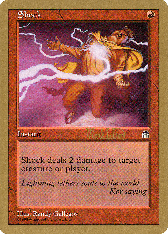 Shock (Mark Le Pine) [World Championship Decks 1999] | Mega City Incorporated