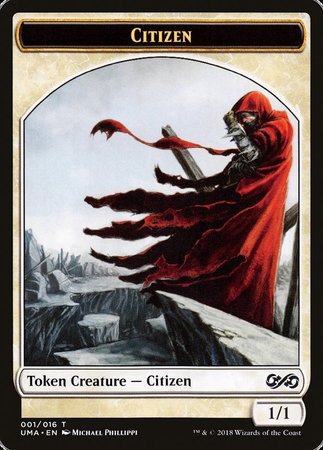 Citizen Token [Ultimate Masters Tokens] | Mega City Incorporated