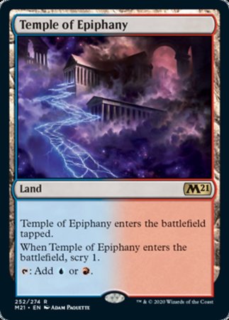 Temple of Epiphany [Core Set 2021] | Mega City Incorporated
