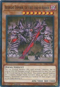 Archfiend Emperor, the First Lord of Horror [SR06-EN007] Common | Mega City Incorporated