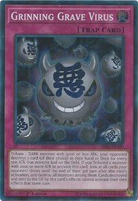 Grinning Grave Virus [SR06-EN030] Super Rare | Mega City Incorporated