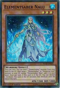 Elementsaber Nalu [FLOD-EN021] Super Rare | Mega City Incorporated