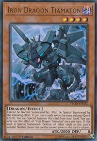 Iron Dragon Tiamaton [FLOD-EN032] Ultra Rare | Mega City Incorporated