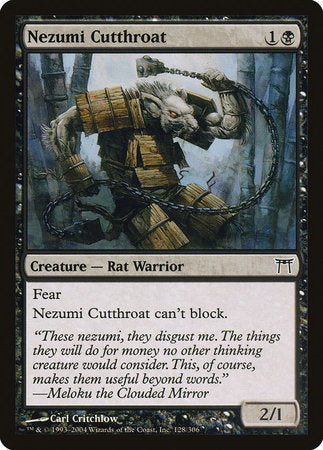 Nezumi Cutthroat [Champions of Kamigawa] | Mega City Incorporated