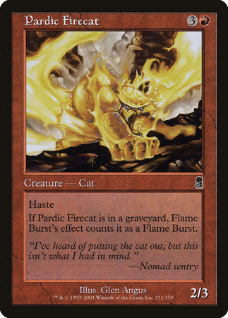 Pardic Firecat [Odyssey] | Mega City Incorporated