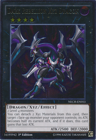 Dark Rebellion Xyz Dragon [NECH-EN053] Ultimate Rare | Mega City Incorporated