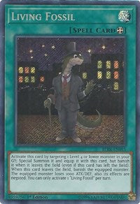 Living Fossil [BLRR-EN015] Secret Rare | Mega City Incorporated