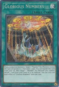 Glorious Numbers [BLRR-EN035] Secret Rare | Mega City Incorporated