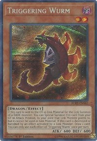 Triggering Wurm [BLRR-EN042] Secret Rare | Mega City Incorporated