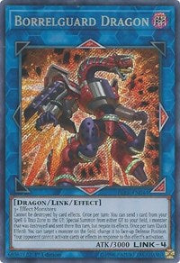 Borrelguard Dragon [BLRR-EN044] Secret Rare | Mega City Incorporated