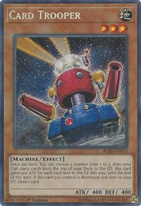 Card Trooper [BLRR-EN053] Secret Rare | Mega City Incorporated