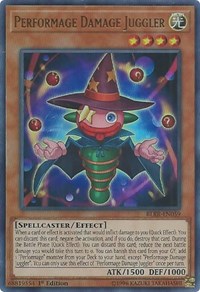 Performage Damage Juggler [BLRR-EN059] Ultra Rare | Mega City Incorporated