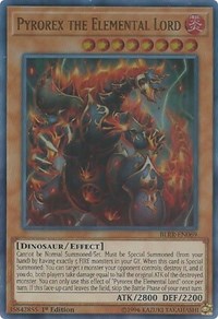 Pyrorex the Elemental Lord [BLRR-EN069] Ultra Rare | Mega City Incorporated