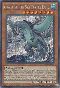 Gameciel, the Sea Turtle Kaiju [BLRR-EN075] Secret Rare | Mega City Incorporated