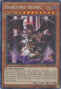 Darklord Ixchel [BLRR-EN076] Secret Rare | Mega City Incorporated