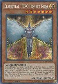 Elemental HERO Honest Neos [BLRR-EN079] Secret Rare | Mega City Incorporated