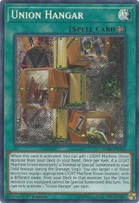 Union Hangar [BLRR-EN092] Secret Rare | Mega City Incorporated