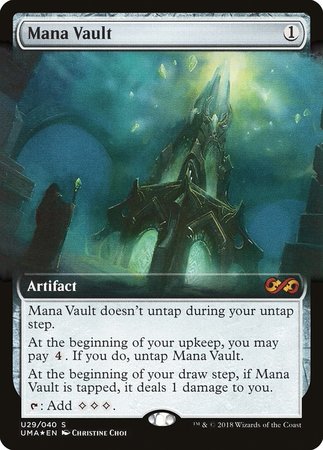 Mana Vault [Ultimate Box Topper] | Mega City Incorporated