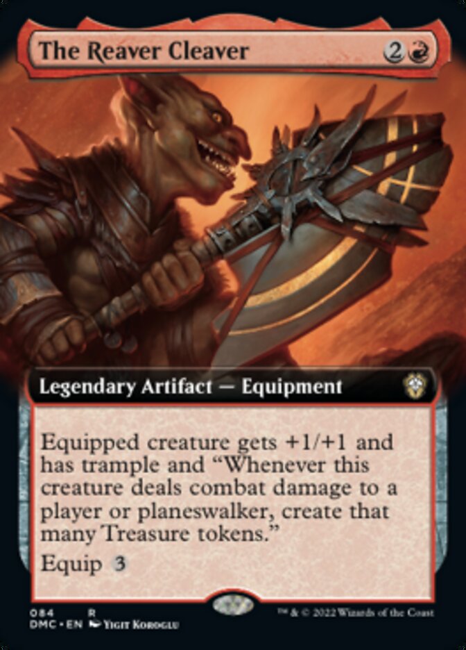 The Reaver Cleaver (Extended Art) [Dominaria United Commander] | Mega City Incorporated