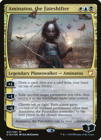 Aminatou, the Fateshifter [Commander 2018] | Mega City Incorporated