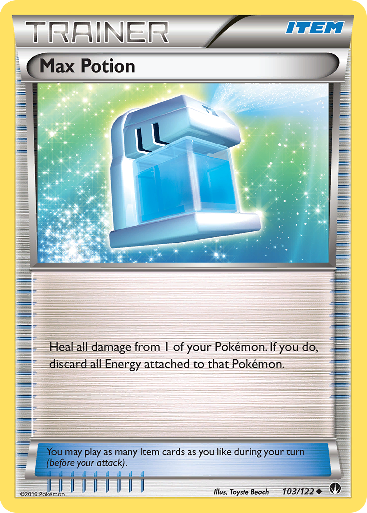 Max Potion (103/122) [XY: BREAKpoint] | Mega City Incorporated