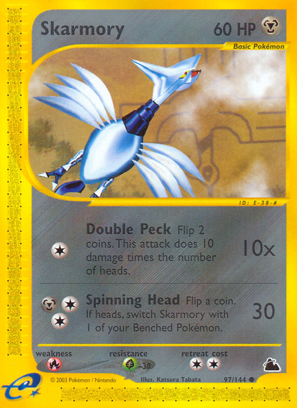 Skarmory (97/144) [Skyridge] | Mega City Incorporated