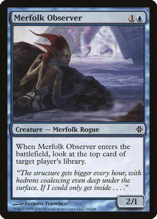 Merfolk Observer [Rise of the Eldrazi] | Mega City Incorporated