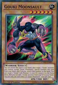 Gouki Moonsault [CYHO-EN003] Common | Mega City Incorporated