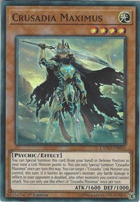 Crusadia Maximus [CYHO-EN010] Super Rare | Mega City Incorporated