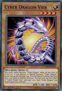 Cyber Dragon Vier [CYHO-EN014] Common | Mega City Incorporated