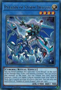 Paladin of Storm Dragon [CYHO-EN031] Rare | Mega City Incorporated