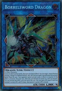 Borrelsword Dragon [CYHO-EN034] Secret Rare | Mega City Incorporated