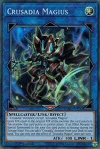 Crusadia Magius [CYHO-EN042] Super Rare | Mega City Incorporated