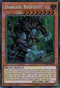 Danger! Bigfoot! [CYHO-EN082] Secret Rare | Mega City Incorporated