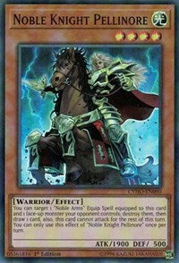 Noble Knight Pellinore [CYHO-EN090] Super Rare | Mega City Incorporated