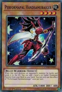 Performapal Handsamuraiger [CYHO-EN093] Common | Mega City Incorporated