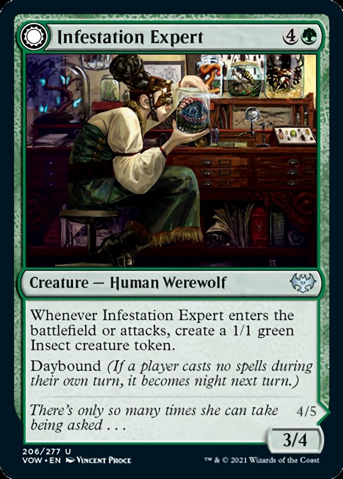 Infestation Expert // Infested Werewolf [Innistrad: Crimson Vow] | Mega City Incorporated