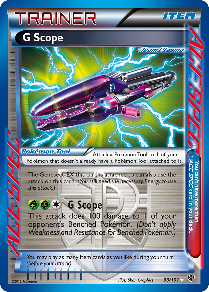 G Scope (93/101) [Black & White: Plasma Blast] | Mega City Incorporated