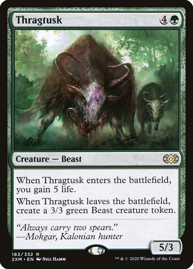 Thragtusk [Double Masters] | Mega City Incorporated