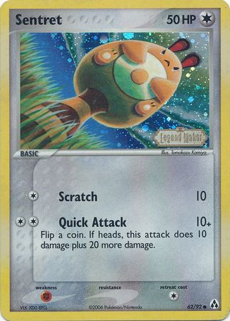 Sentret (62/92) (Stamped) [EX: Legend Maker] | Mega City Incorporated